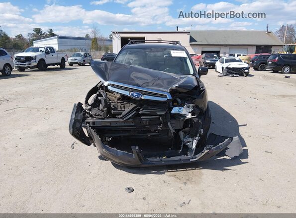JF2SJAECXHH411726 2017 SUBARU FORESTER 2.5 Черный Вид щитка приборов