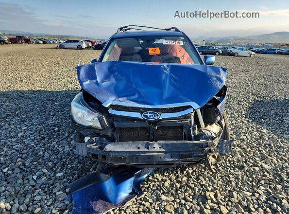 JF2SJAECXHH439753 2017 SUBARU FORESTER Blue წინა ხედი
