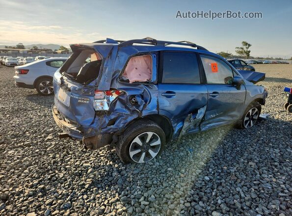 JF2SJAECXHH439753 2017 SUBARU FORESTER Blue უკანა მარჯვენა