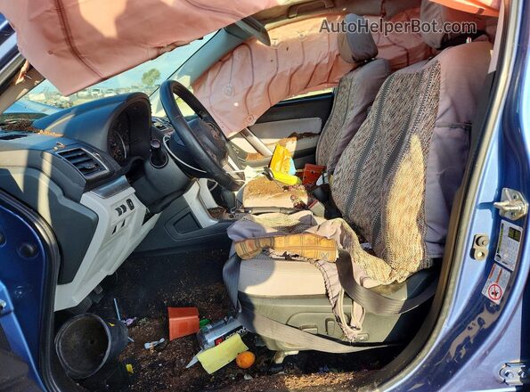 JF2SJAECXHH439753 2017 SUBARU FORESTER Blue წინა სალონის ხედი