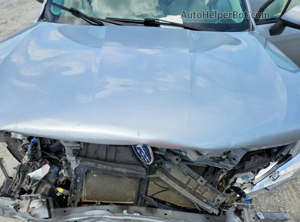 JF2SJAECXHH554675 2017 SUBARU FORESTER Silver Vista del compartimento del motor