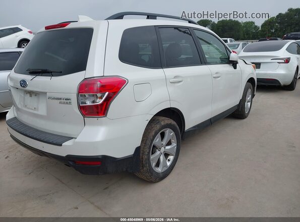 JF2SJAFC0GH544315 2016 SUBARU FORESTER 2.5 White უკანა მარჯვენა