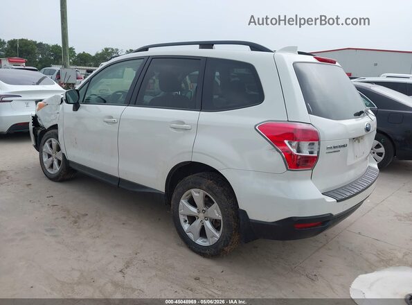 JF2SJAFC0GH544315 2016 SUBARU FORESTER 2.5 White უკანა მარცხენა
