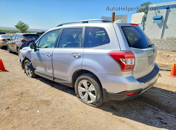 JF2SJAFC2GH464532 2016 SUBARU FORESTER Silver Rear left