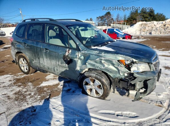 JF2SJAFC4GH547394 2016 SUBARU FORESTER Green Առջևի աջ