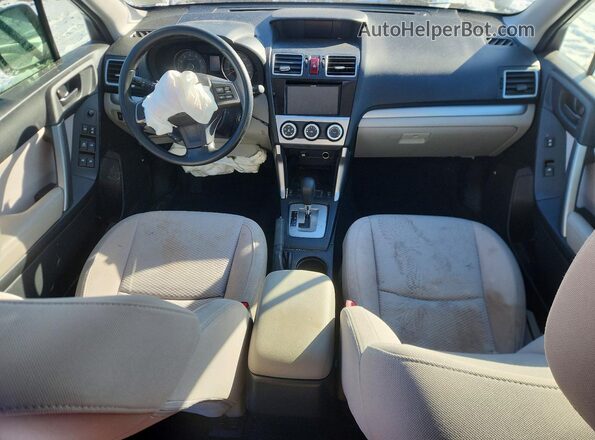 JF2SJAFC4GH547394 2016 SUBARU FORESTER Green Առջևի վահանակի տեսք