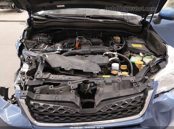 JF2SJAFC6GH467224 2016 SUBARU FORESTER 2.5 Blue Вид ззаду