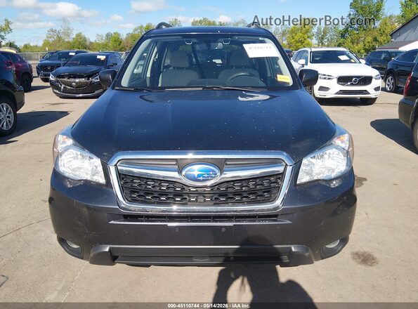 JF2SJAFC8GH434354 2016 SUBARU FORESTER Gray Vista del cuadro de instrumentos