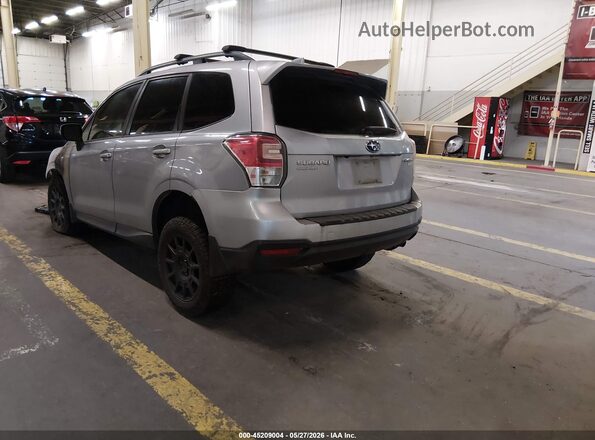 JF2SJAGC0HH451472 2017 SUBARU FORESTER Серебряный Задняя левая четверть