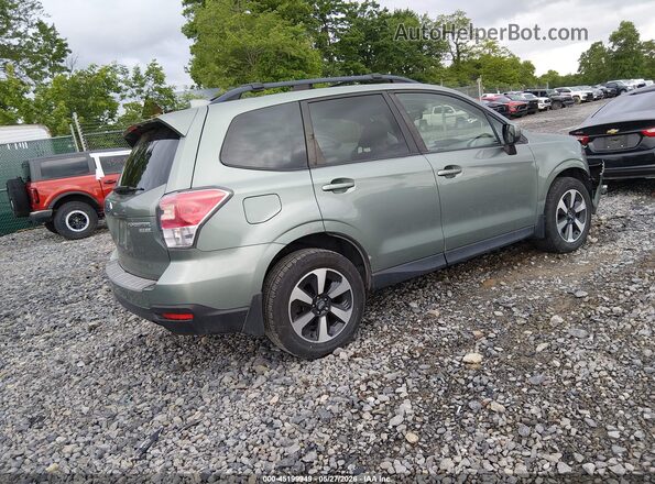 JF2SJAGC2HH568051 2017 SUBARU FORESTER Green Trasero derecho