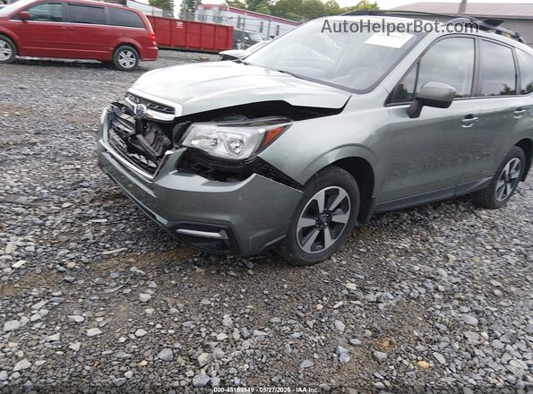 JF2SJAGC2HH568051 2017 SUBARU FORESTER Green 