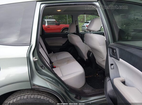 JF2SJAGC2HH568051 2017 SUBARU FORESTER Green Vista de la etiqueta del VIN