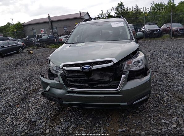 JF2SJAGC2HH568051 2017 SUBARU FORESTER Green Vista del cuadro de instrumentos