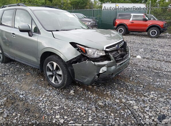 JF2SJAGC2HH568051 2017 SUBARU FORESTER Green 