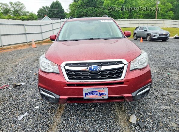 JF2SJAGC3HH577695 2017 SUBARU FORESTER Red 