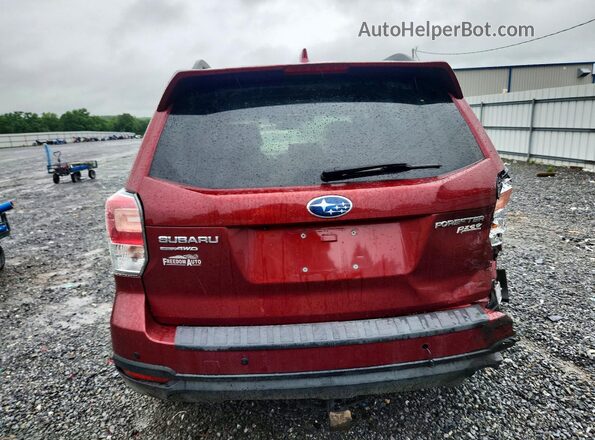JF2SJAGC3HH577695 2017 SUBARU FORESTER Red 