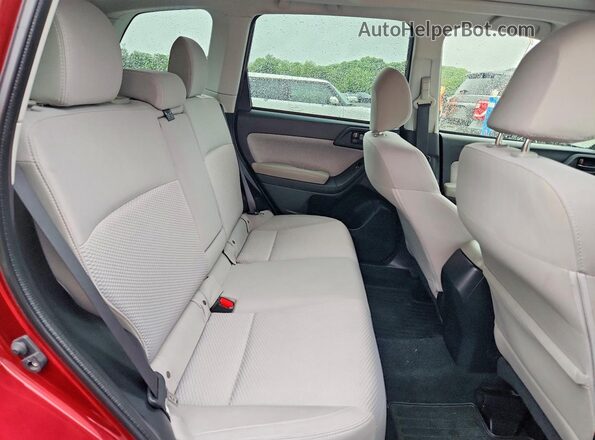 JF2SJAGC3HH577695 2017 SUBARU FORESTER Red 