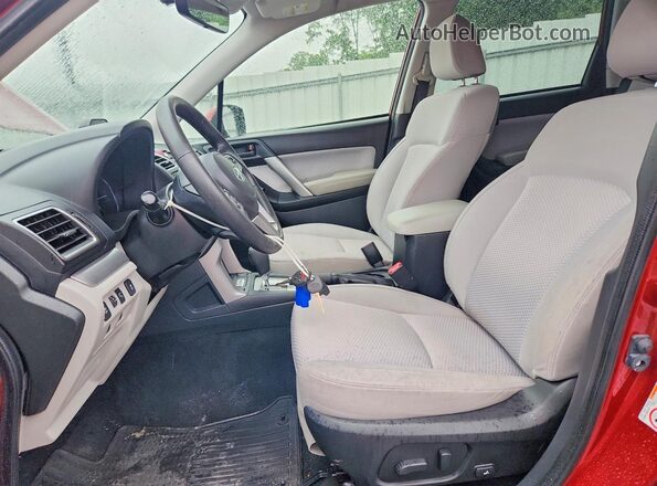 JF2SJAGC3HH577695 2017 SUBARU FORESTER Red 