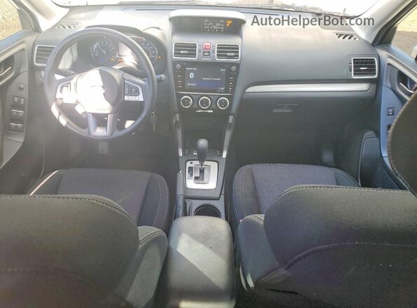 JF2SJAGC3JH441816 2018 SUBARU FORESTER White Widok deski rozdzielczej