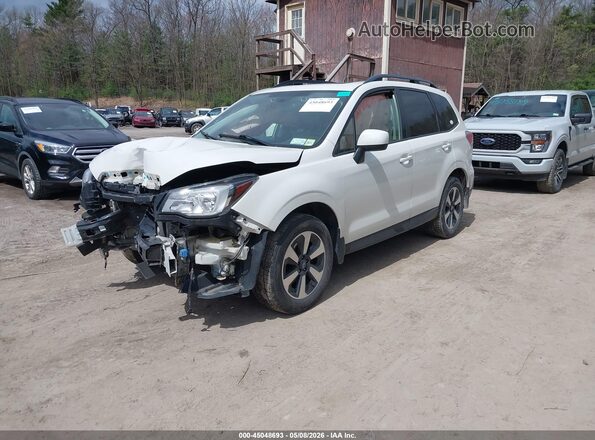 JF2SJAGC4HH551249 2017 SUBARU FORESTER 2.5 Белый Передняя левая четверть