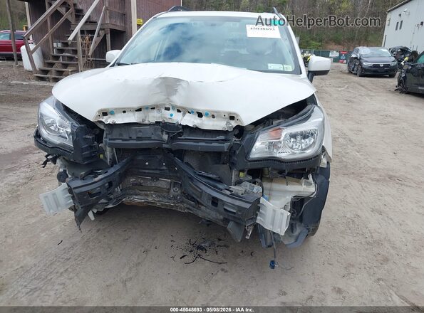 JF2SJAGC4HH551249 2017 SUBARU FORESTER 2.5 Белый Вид спереди