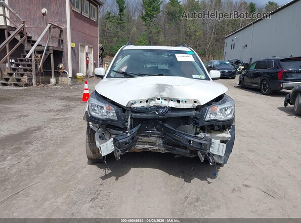 JF2SJAGC4HH551249 2017 SUBARU FORESTER 2.5 Белый Вид щитка приборов