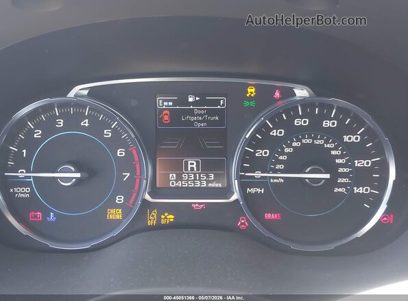 JF2SJAGC4HH552028 2017 SUBARU FORESTER 2.5 Красный Вид задних сидений