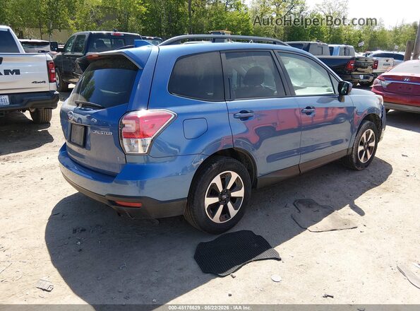 JF2SJAGC4JH464747 2018 SUBARU FORESTER Blue Հետևի աջ