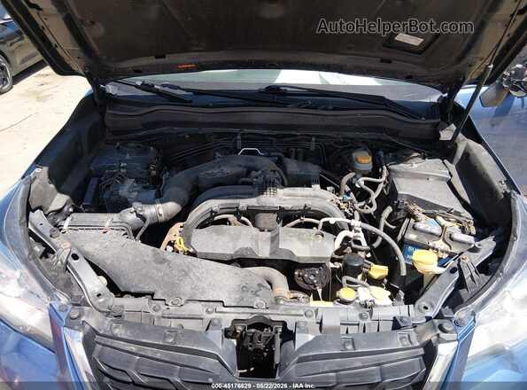 JF2SJAGC4JH464747 2018 SUBARU FORESTER Blue Հետևի տեսք