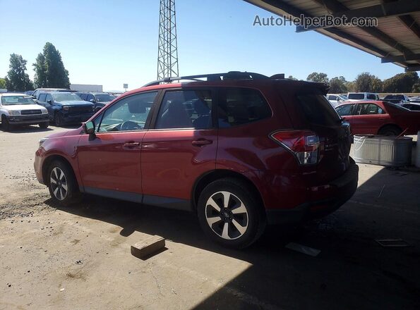 JF2SJAGC5HH491496 2017 SUBARU FORESTER Red 