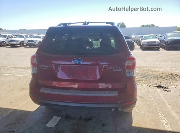JF2SJAGC5HH491496 2017 SUBARU FORESTER Red 