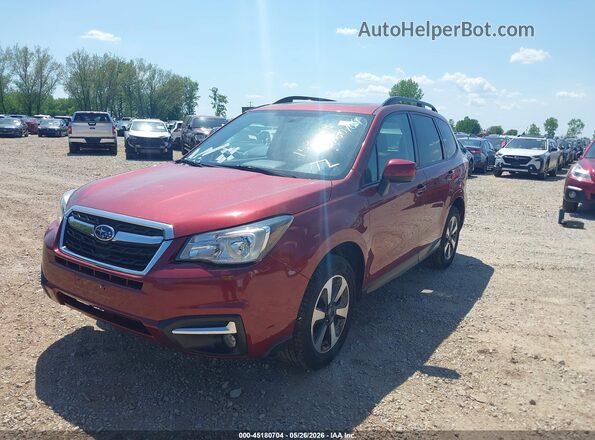 JF2SJAGC6HH474044 2017 SUBARU FORESTER Red Front left