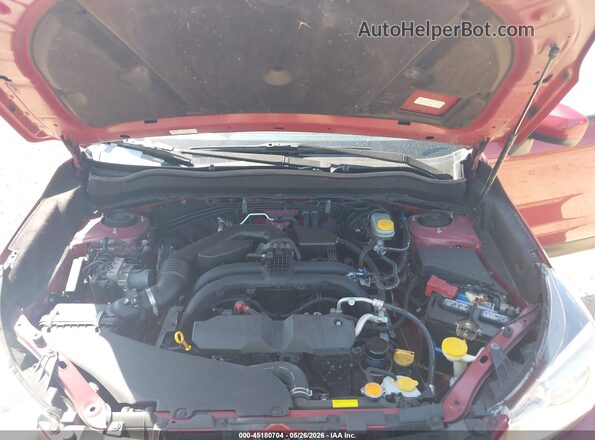 JF2SJAGC6HH474044 2017 SUBARU FORESTER Red Rear view