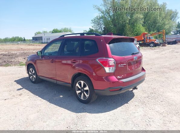 JF2SJAGC6HH474044 2017 SUBARU FORESTER Red Rear left