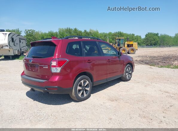JF2SJAGC6HH474044 2017 SUBARU FORESTER Red Rear right