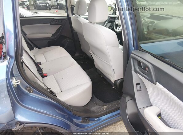 JF2SJAGCXHH488674 2017 SUBARU FORESTER Blue VIN კოდის სტიკერის ხედი
