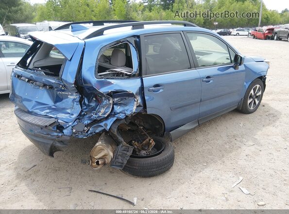 JF2SJAGCXHH488674 2017 SUBARU FORESTER Blue უკანა მარჯვენა