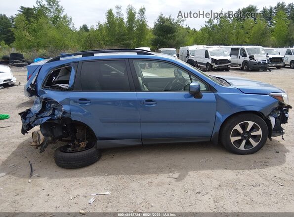 JF2SJAGCXHH488674 2017 SUBARU FORESTER Blue სალონის 360-გრადუსიანი ხედი