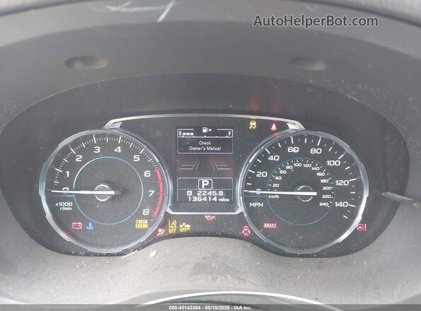JF2SJAGCXHH576253 2017 SUBARU FORESTER Gray 