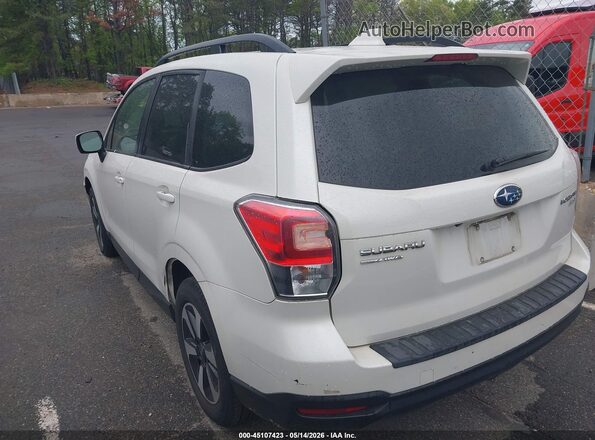 JF2SJAGCXHH805949 2017 SUBARU FORESTER 2.5 White Rear left