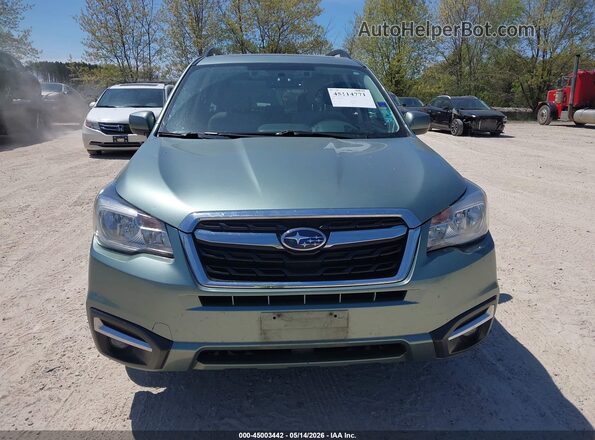 JF2SJAGCXJH545607 2018 SUBARU FORESTER Зеленый Вид щитка приборов