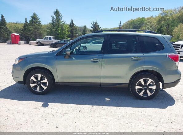 JF2SJAGCXJH545607 2018 SUBARU FORESTER Зеленый Панорамный вид салона 360°