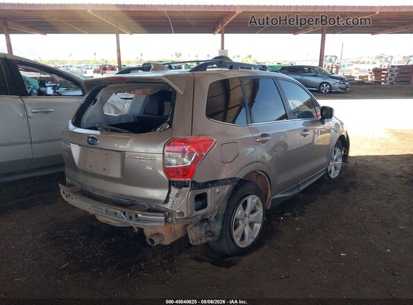 JF2SJAHC1GH514494 2016 SUBARU FORESTER 2.5 Beige 