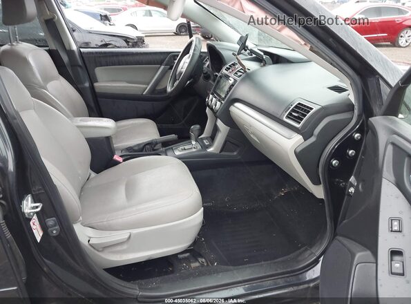 JF2SJAHC3GH513802 2016 SUBARU FORESTER 2.5 Gray წინა სალონის ხედი