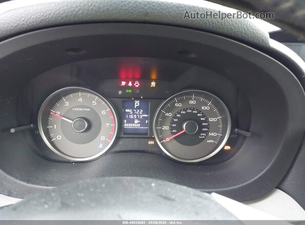 JF2SJAHC3GH513802 2016 SUBARU FORESTER 2.5 Gray უკანა სავარძლების ხედი