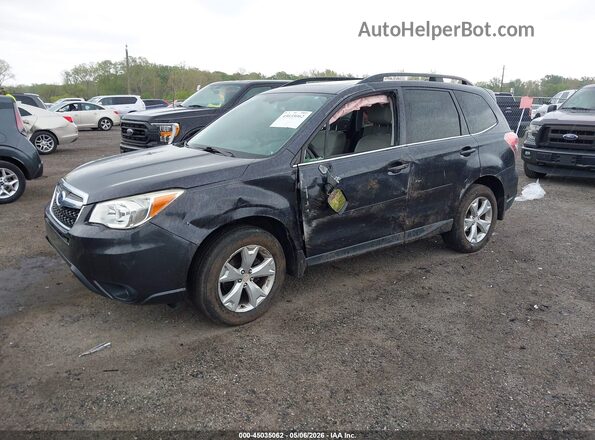 JF2SJAHC3GH513802 2016 SUBARU FORESTER 2.5 Gray წინა მარცხენა ხედი სამი მეოთხედიდან