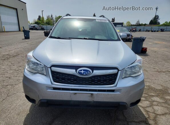 JF2SJAHC4GH418908 2016 SUBARU FORESTER 2.5 Silver 