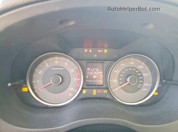 JF2SJAHC4GH426510 2016 SUBARU FORESTER Gray Vista del cuadro de instrumentos
