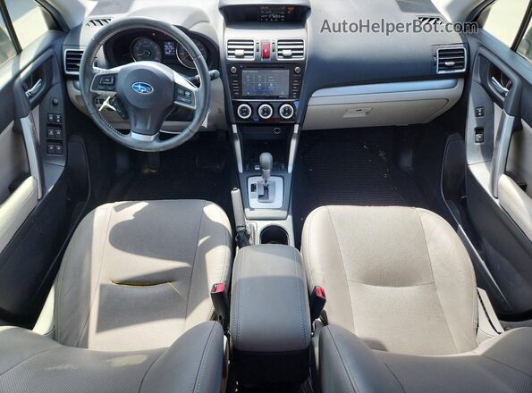 JF2SJAHC6GH562816 2016 SUBARU FORESTER Charcoal Vista del salpicadero