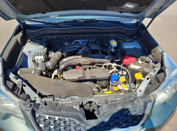 JF2SJAHC8GH456819 2016 SUBARU FORESTER Green Rear interior view